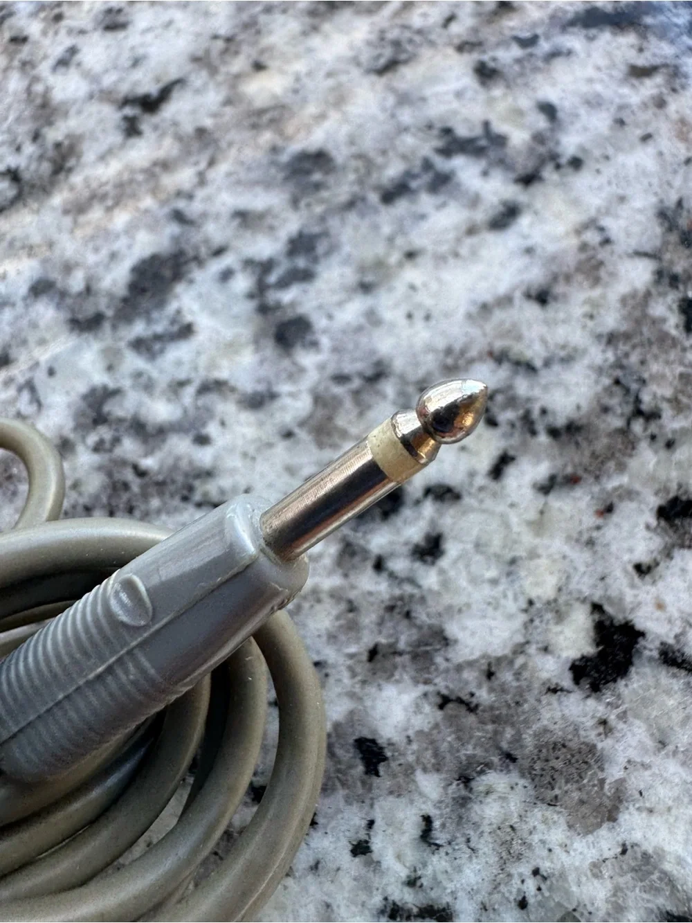 Sony Beige Handheld Wired Microphone with 3.5mm Plug
